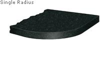 Corian Worktops Profiles Single Radius